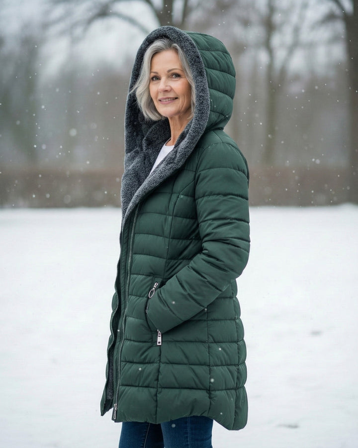 Reese™ | Fleece-Lined Winter Puffer Coat