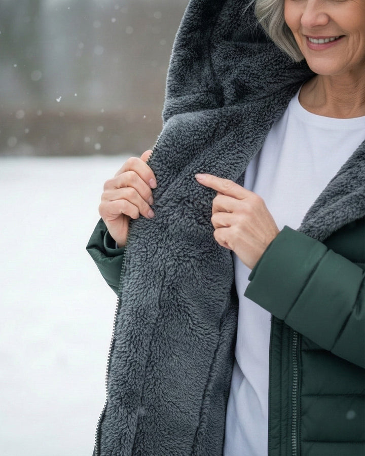 Reese™ | Fleece-Lined Winter Puffer Coat