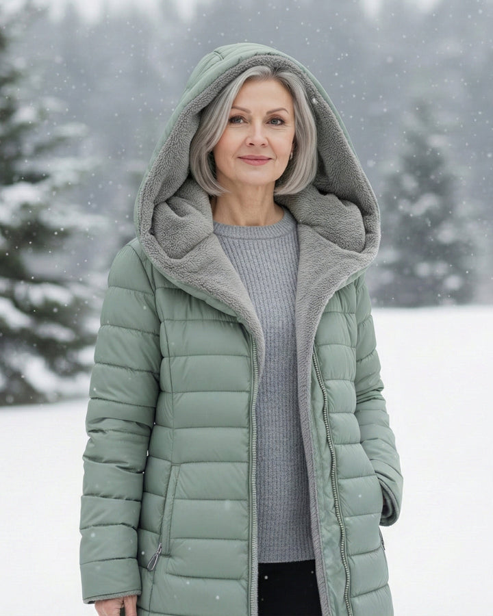 Reese™ | Fleece-Lined Winter Puffer Coat