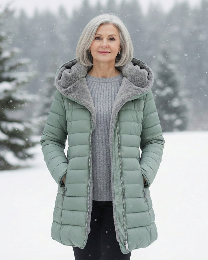 Reese™ | Fleece-Lined Winter Puffer Coat