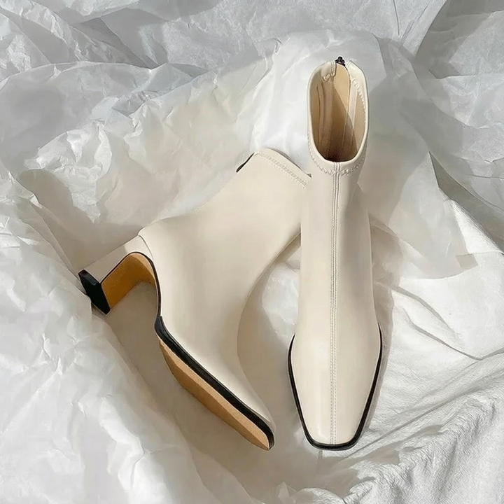 Nora™ | Refined Slim-Heel Ankle Boots
