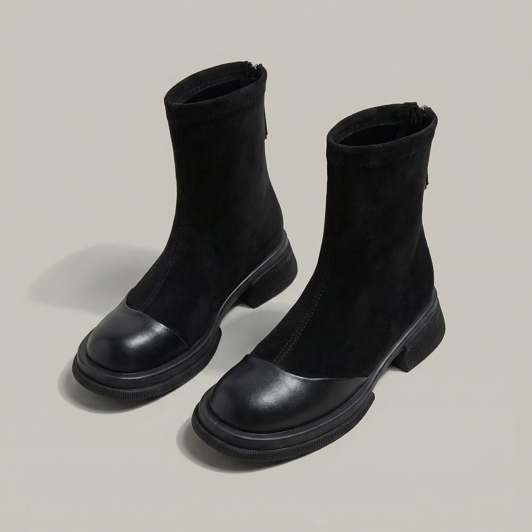 Riley™ | Modern Low-Heeled Ankle Boots