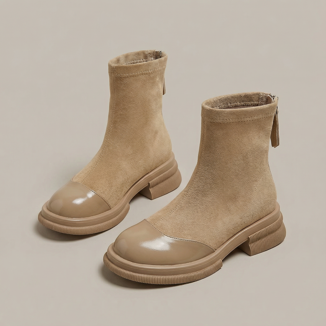 Riley™ | Modern Low-Heeled Ankle Boots