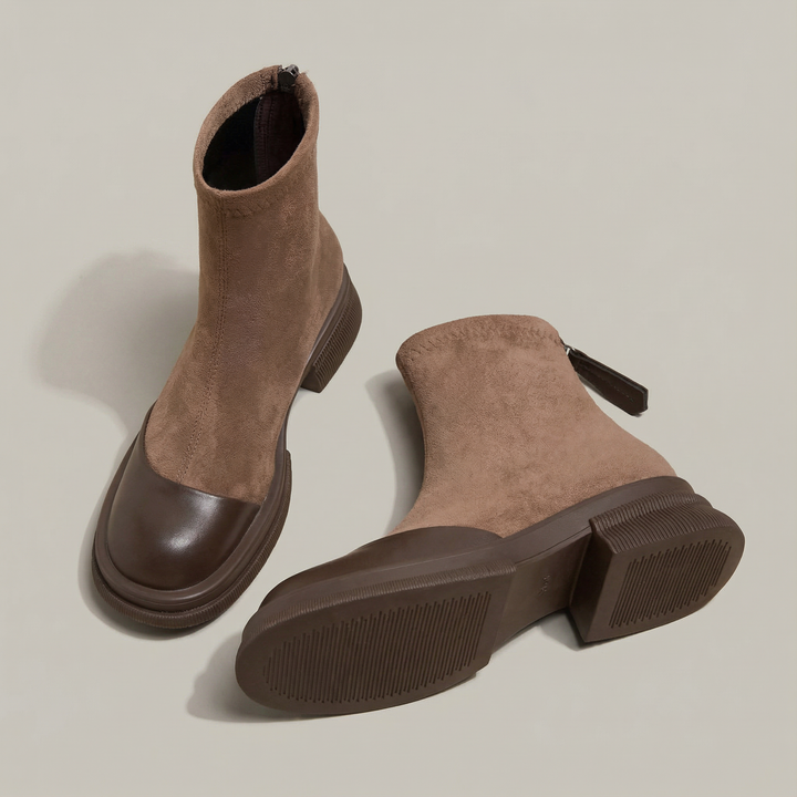 Riley™ | Modern Low-Heeled Ankle Boots