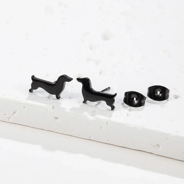 Marley™ | Dachshund Stud Earrings