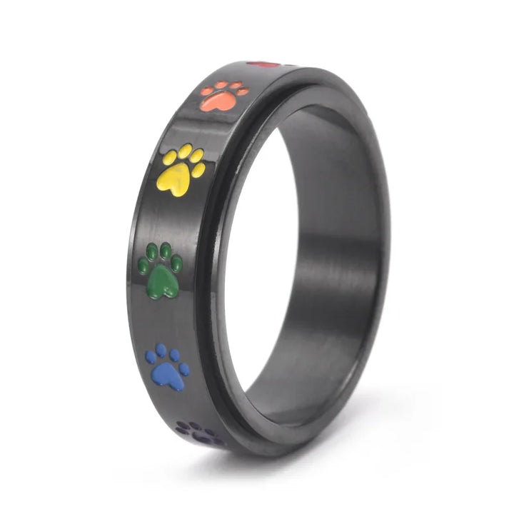 Nova™ | Rotating Paw Ring