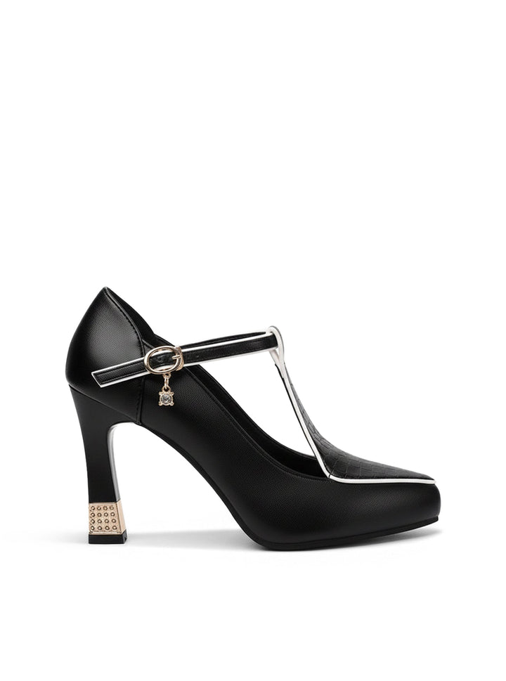 Amara™ | T-Bar Evening Pumps