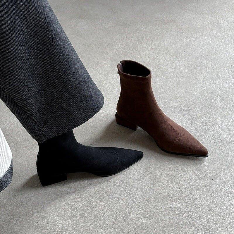 Reese™ | Classic French-Style Ankle Boots